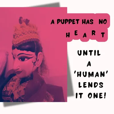 This is the core philosophy of my work. A puppet is just an object until a puppeteer lends it a voice, a story, and a piece of their own heart.