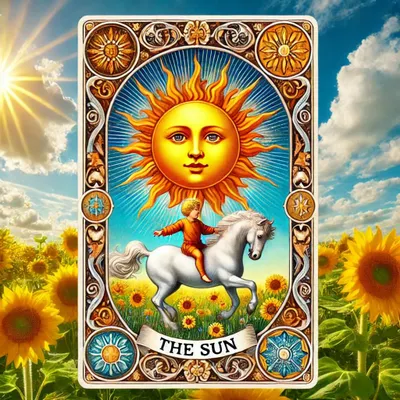 The Sun card radiates positivity and joy, much like the festival of Lohri. Here, I explain the connection between the card's symbolism of success and vitality and the festival's celebration of abundance and new beginnings.