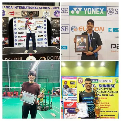 It is a joy to see our students grow at the national level. Here are five of our players who qualified for the main draw at the All India Senior National Ranking Tournament in Lucknow, beating seeded players along the way.