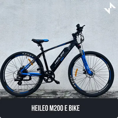 We also service and assemble e-bikes like this Heileo M200. This electric MTB is perfect for fitness and daily commutes, and we ensure it's built to perfection.