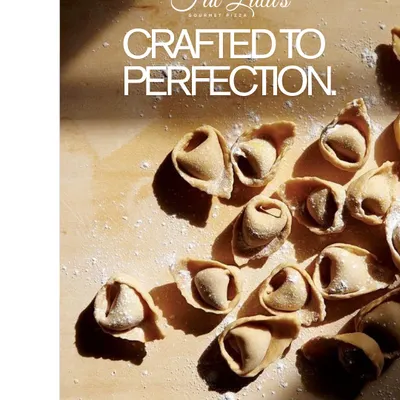 This is where it begins. Each piece of tortellini is crafted to perfection, filled with delicious ingredients and ready to be cooked.
