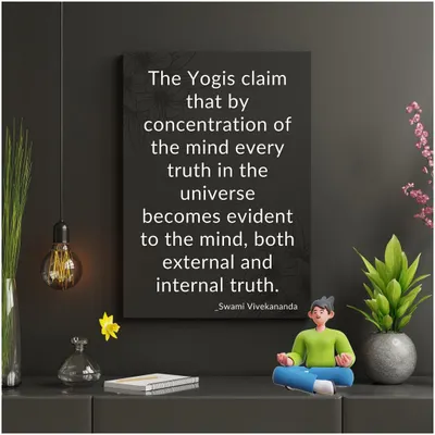 As Swami Vivekananda said, concentration of the mind reveals universal truths. Yoga is the tool we use to develop that concentration.