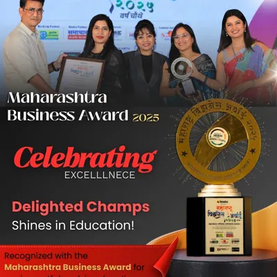 We are honored to have received the Maharashtra Business Award 2025 for our impactful work in education. This recognition fuels our mission to nurture confident, curious, and capable minds.