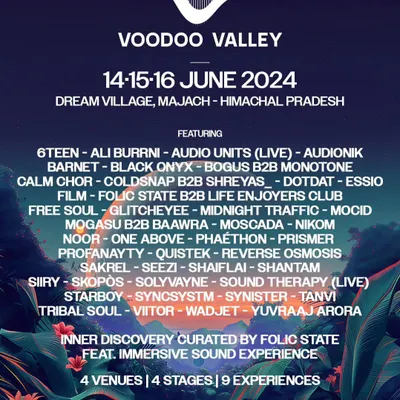 It's been a while since I played in the hills, and I was so excited for the mighty Voodoo Valley festival. I closed Day 1 at the after-party stage, and it was a 3-day adventure amidst nature.