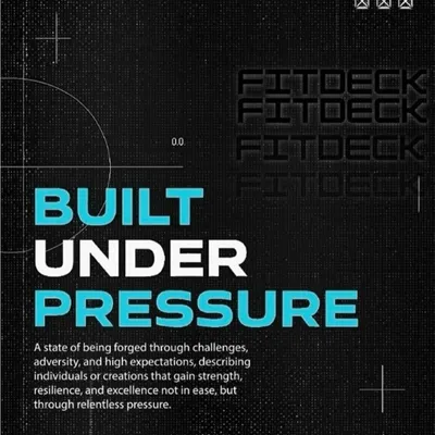 Built Under Pressure. We believe that challenges, adversity, and high expectations are what forge strength, resilience, and excellence.