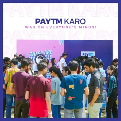 For our Paytm activation, the message was clear: "Paytm Karo" was on everyone's minds. The branded experience zone saw huge crowds, with students lining up to participate in our interactive games and challenges.