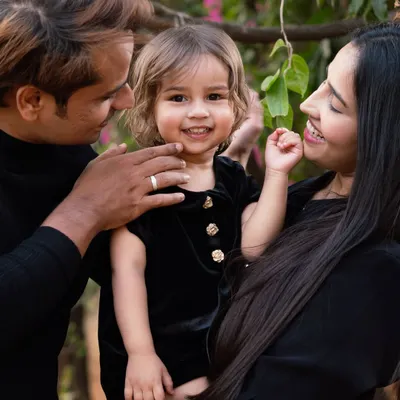 I told this mom when I photographed her daughter as a newborn that she was one of the most beautiful girls I'd ever seen. Two years later, she's even more radiant, lighting up this garden with her magic.