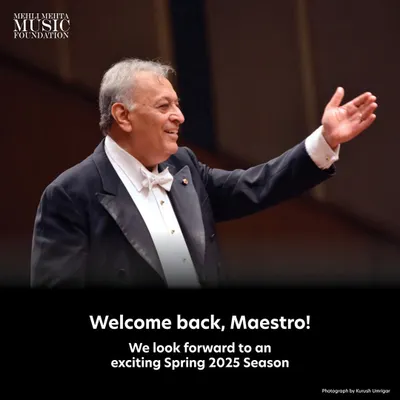 Welcome back, Maestro! We look forward to every opportunity to host Maestro Zubin Mehta in Mumbai and are always excited for the musical seasons he leads.