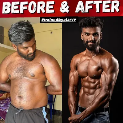 From a heavy starting point to a shredded, stage-ready physique. This body recomposition is the result of a precise nutrition plan, progressive workouts, and total dedication.