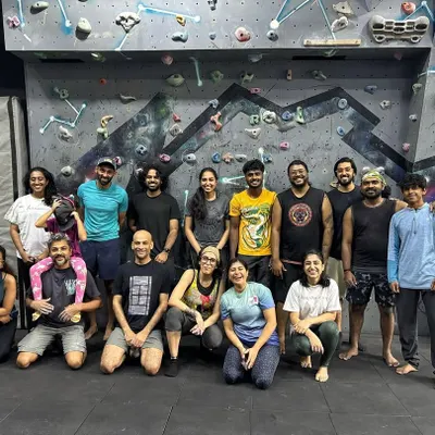 This is what our community looks like: climbers, parkour athletes, and movement lovers training together. We build more than muscle here; we build confidence, friendships, and a supportive crew.