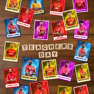 A collage celebrating our coaches on Teacher's Day. They are the dedicated educators who bring out the best in our little ones every single day.