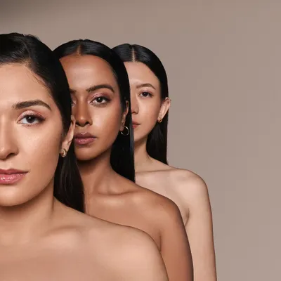 A clean, minimalist makeup look for a CS Essentials campaign, focusing on their eyelash range. The goal was to enhance natural beauty while showcasing the product on different eye shapes.