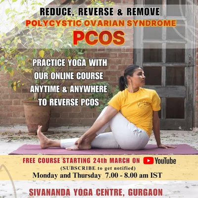 Our Yoga for PCOS course is now available for free on YouTube. This online program is designed to help you practice anytime, anywhere, to reduce and reverse the symptoms of Polycystic Ovarian Syndrome.