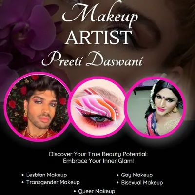 I am proud to be a makeup artist for the LGBTQ+ community. I offer a safe and affirming space for lesbian, gay, bisexual, transgender, and queer individuals to explore and express their beauty.