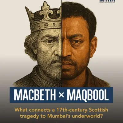 What connects a 17th-century Scottish tragedy to Mumbai’s underworld? Our 'Macbeth x Maqbool' workshop explores how timeless themes of ambition and guilt are reimagined in contemporary cinema.
