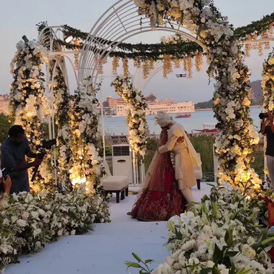 We help create picture perfect moments for your big day. This stunning destination wedding ceremony at The Oberoi UdaiVilas in Udaipur shows the grand scale and beautiful atmosphere we help bring to life.