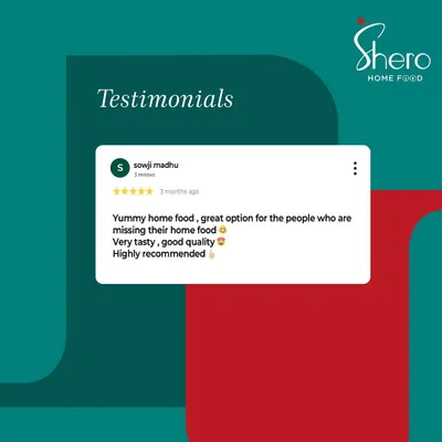 We love receiving feedback like this. A customer found our food to be a "yummy" and "great option" for when they were missing home food. This is exactly why we do what we do.