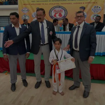 I am proud to share this moment of my son, Mohammed Hasnain, winning gold at the Akhila Karnataka State Championship. His success is a direct result of his commitment to the training.