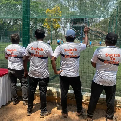 A big shoutout to our unsung heroes. The back-end team worked tirelessly to ensure our Switch Cricket tournament ran smoothly, proving that teamwork happens both on and off the field.