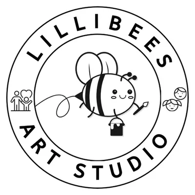 This is the heart of my brand. The Lillibees Art Studio logo represents a place where kids, families, and creativity come together to make something magical.