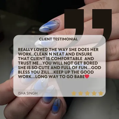 Your feedback means everything. Knowing that my clients feel comfortable, trust my work, and leave happy is the best part of my job. Thank you for your kind words.