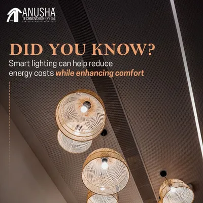 Did you know smart lighting can help reduce energy costs while enhancing comfort? Our systems optimize energy use by dimming lights when not needed and using sensors, allowing you to light up smarter and live better.