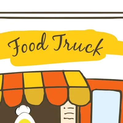 This illustration captures the fun and friendly spirit of my food truck service. It's all about bringing great food and a unique experience directly to your doorstep.