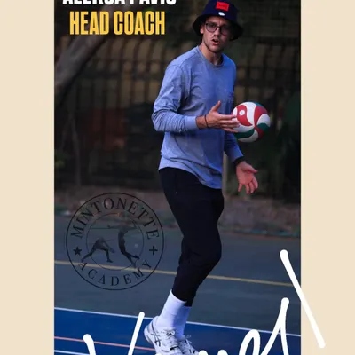 Introducing our Head Coach, Aleksa Pavic. His expertise in strategy and player development is the driving force behind our academy's success.