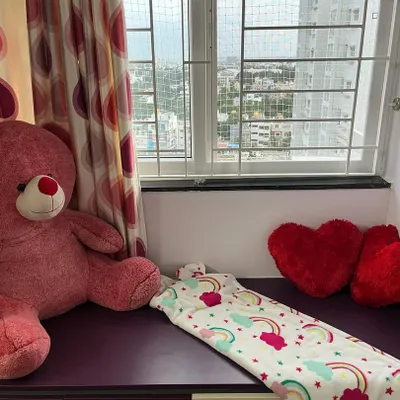 This cozy window seater was once a dumping ground for clutter. With a bit of decluttering and organizing, I transformed it into a peaceful spot to relax and enjoy the view, proving that any corner of your home can become functional and beautiful.