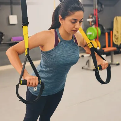 Strength training isn't just about lifting heavy. It's the answer to preventing metabolic diseases, keeping fat away, and building a resilient body. Here I am using the TRX for a challenging upper body workout.