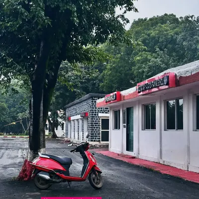 A slice of my childhood. The aesthetic of old Indian army cantonments, with its mix of nature and simple architecture, is a constant source of inspiration.