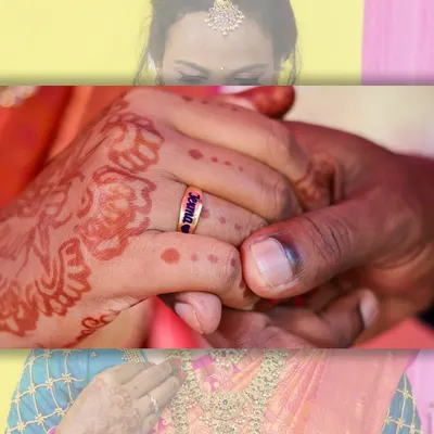 The moment it becomes official. This collage focuses on the ring exchange, a key part of any engagement ceremony. I make sure to get close-up shots of the hands and the ring.