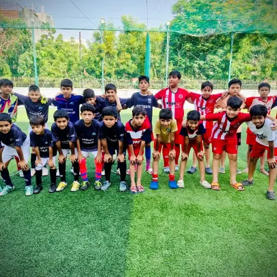 Another day, another win. Our U11 Elite team after a successful friendly match, continuing their winning streak and building a champion's mindset.