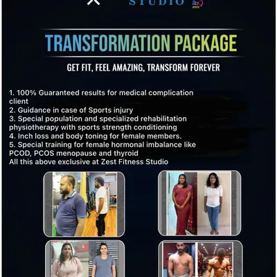 We specialize in fitness programs that deliver guaranteed results for clients with medical conditions. This includes special training for hormonal imbalances like PCOD and thyroid issues, as well as guided rehabilitation for sports injuries.