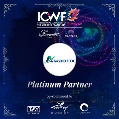 We are thrilled to be a Platinum Partner for the International Convention of the Wedding Fraternity (ICWF). This partnership highlights our position as a leading innovator in the luxury wedding industry.