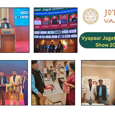 We were honored to be part of a panel discussion at the Vyapaar Jagat Growth Show 2024, held at the BSE. We presented on the role of Vaastu in applied ecology, sharing insights from Vedic science.