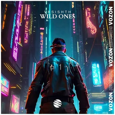 This is the official artwork for my progressive house track, "Wild Ones," released on Vozon Records. As a music producer, I love creating original electronic music that tells a story.