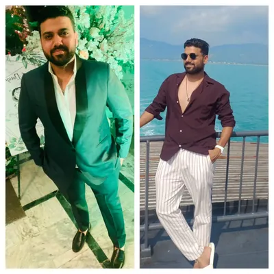 This is another look at Tarun's amazing 18 kg weight loss journey. Notice the change not just in his physique but in his overall presence and confidence. This is the power of a structured fitness and nutrition plan.