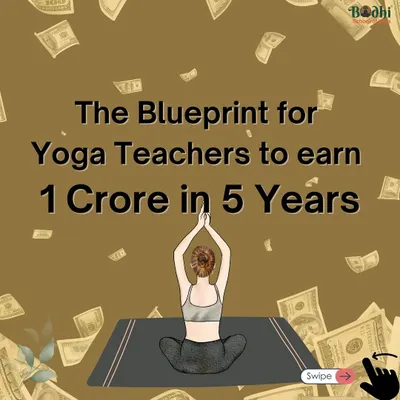 Is it possible for a yoga teacher to earn 1 Crore in 5 years? We believe it is, and we have created a blueprint to show you how. This is about turning your passion into a sustainable and successful profession.