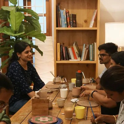 A throwback to a wholesome Mandala art workshop at the cafe. It’s the perfect unwinding session to share with friends.