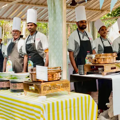 My talented chefs are all set to bring magic to your plate. Our team works tirelessly to create an unforgettable experience filled with joy and deliciousness for your dream event.