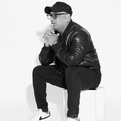 A thoughtful black and white portrait. This reflects my belief that music is a powerful way to bring back memories and tell stories that time can't erase.