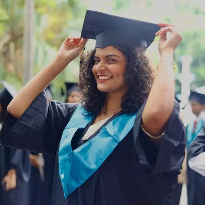 I graduated. It was a long journey, but it shows I'm dedicated to finishing what I start, whether it's a degree or a song.