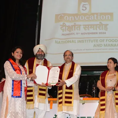 A proud moment receiving my Doctorate of Philosophy (Ph.D.) degree at the convocation ceremony. This achievement was the result of years of dedication and hard work.