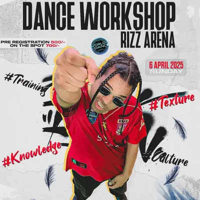 This is not just a class, it's an experience. We were thrilled to host Rizz Arena, a World of Dance champion, for an insane workshop focused on training, texture, and culture.