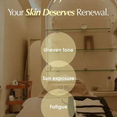 If your skin shows signs of uneven tone, sun exposure, or fatigue, it deserves renewal. Our Meso Facial is the solution to bring your skin back to life.