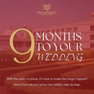 The journey to your wedding day often begins as early as nine months out. This is the foundational stage where I work with you to define your vision, select the perfect destination, and begin crafting the story of your celebration.