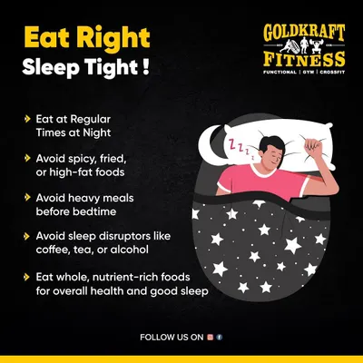 Eat right to sleep tight. This detailed guide offers essential tips for improving sleep quality, such as eating at regular times, avoiding heavy or spicy meals before bed, and limiting sleep disruptors like caffeine and alcohol.