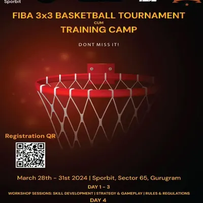 An announcement for our FIBA 3x3 endorsed training camp and tournament. This is an example of the high-level competitive opportunities we provide for players under 19 to gain real-world experience.
