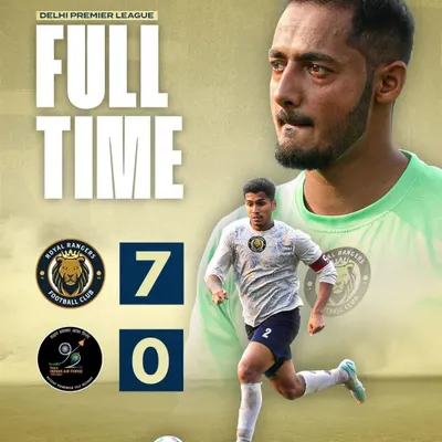 A dominant 7-0 victory. This was a day where everything clicked, showcasing our attacking strength and securing a massive win in the Delhi Premier League.